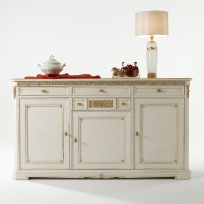 Bahut Commodes Étagère Bois Armoire Buffet Designer Commodes