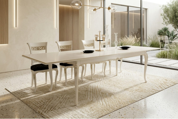 Mobilier Tables Conférence Salle à manger Table de salle à manger Luxe Bois Table Design Bois Massif