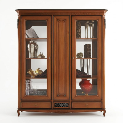 Vitrine Étagère Bibliothèque Unité murale Armoire Mobilier Étagères Armoires Mobilier mural