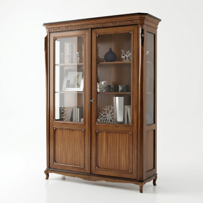 Meubles Bois Brun Vitrine Chic Vitrine Italienne Mobilier Classique