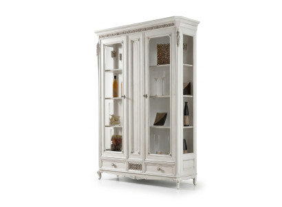 Buffet de design Meubles italiens Buffet Designer Luxe Armoire en bois Vitrine Armoire