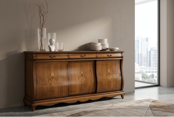 Commode marron Buffets Bois massif Armoire Meubles Commode Buffet Buffet