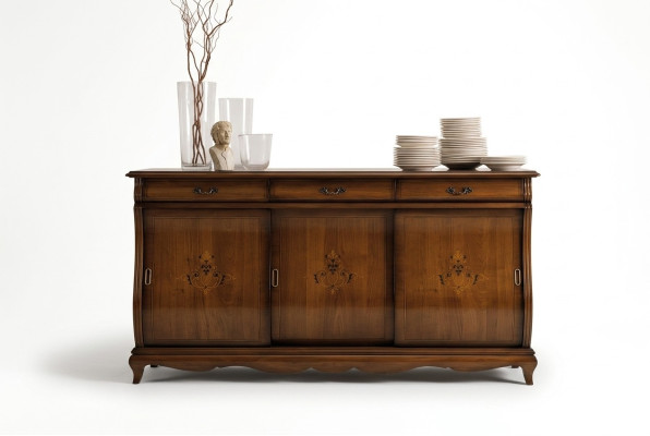 Commode marron Buffets Bois massif Armoire Meubles Commode Buffet Buffet