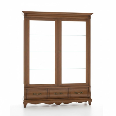 Étagères classiques Armoires Ameublement Vitrine xxl Vitrine Vaisselier Meubles