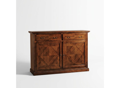 Commode Meuble en bois massif Commode Bahut Buffet Brun Bahuts Armoire