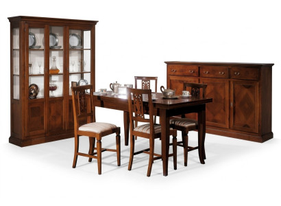 Mobilier design Ameublement Tables Table en bois massif Nouvelle table à manger de luxe Italienne