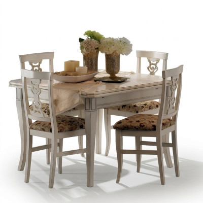 Meubles Ameublement Tables Bois massif Table neuve Table à manger de luxe Design italien