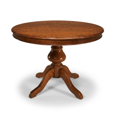 Salle à manger Tables Meubles ronds Table à manger de luxe Table ronde en bois massif Italie nouvelle