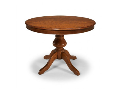 Salle à manger Tables Meubles ronds Table à manger de luxe Table ronde en bois massif Italie nouvelle