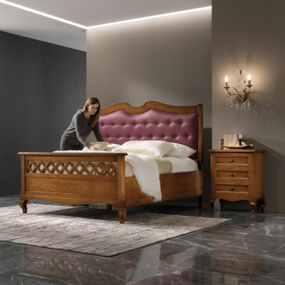 Meubles Bois nouvelle Consoles italiennes Design Table de chevet Table d'appoint Tables
