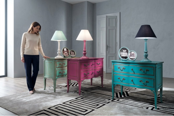 Conception Commode Buffet Latéral Bas Armoire Étagère Luxe Abstrait Salon