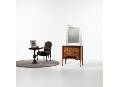 Set de commode avec miroir Commodes Salle de séjour Bois Armoire Style campagnard concevoir