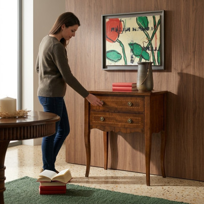 Buffet de salon Armoire Armoires Neuves en bois Commode Tiroirs Commode en bois
