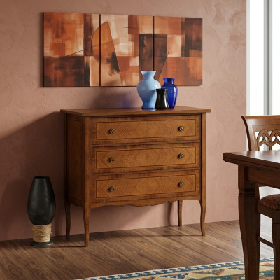 Armoire en bois massif Commode Meubles Commode brune Buffet Commode Buffet buffets