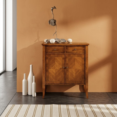 Bahuts Armoire en Bois Mobilier Commodes Marron Commodes Bahut Solide