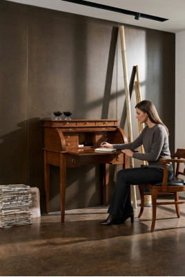 Mobilier de bureau en bois italien Tables de bureau Table Bureau Secrétaire Bureau