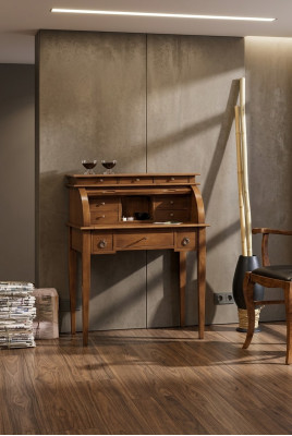 Mobilier de bureau en bois italien Tables de bureau Table Bureau Secrétaire Bureau