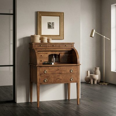 Secrétaire de bureau Art Déco Magic Wardrobe Hfrom siècle Desk Secretary.