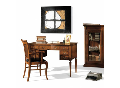 Meubles Bureau Bois massif Tables Meubles italiens Table de bureau Mobilier neuf