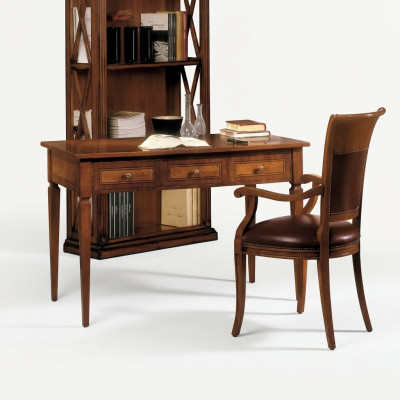 Mobilier de bureau en bois massif Secrétaire de bureau Table Mobilier italien neuf