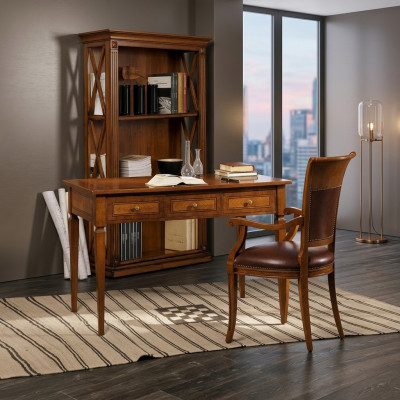 Mobilier de bureau en ensemble : Bureau et Fauteuil - Duo élégant pour un travail efficace