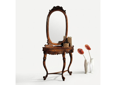Tables consoles Table Side Chambre Bois Miroir + Commode console Commodes