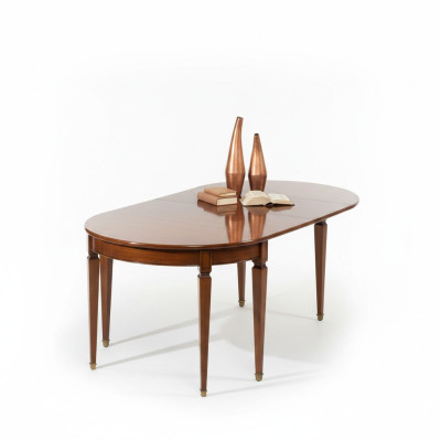 Table à manger Table de luxe Meubles en bois massif d'Italie Tables de salle à manger Ameublement
