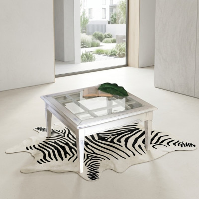 Table classique Table basse Tables de canapé Meubles Salon Tables basses Blanches