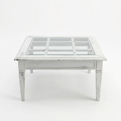 Table classique Table basse Tables de canapé Meubles Salon Tables basses Blanches