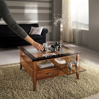 Tables basses Meubles italiens Mobilier Table basse Classique r Table basse