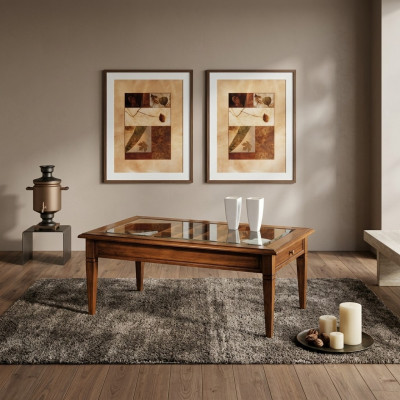 Table basse en bois Table d'appoint en bois Table d'appoint Table de salon Tables basses