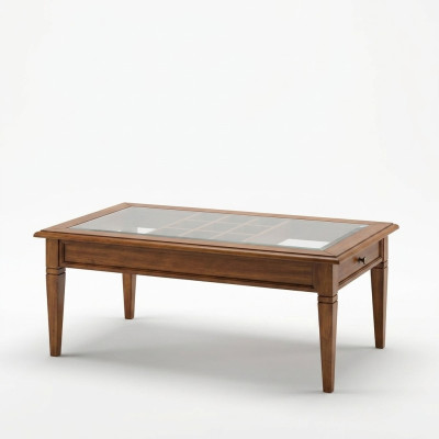 Table basse en bois Table d'appoint en bois Table d'appoint Table de salon Tables basses