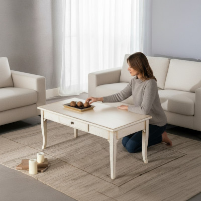 Meubles italiens Tables basses Vaccari Tables en bois de luxe Consoles de design