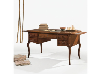 Tables En bois massif Table Secrétaire Italien Bureau Antique Anglais