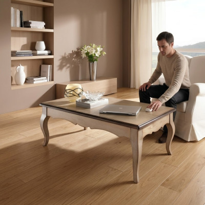 Table Basse Tables d'Appoint Salon Canapé Neuf Table Basse de Luxe Design Canapé