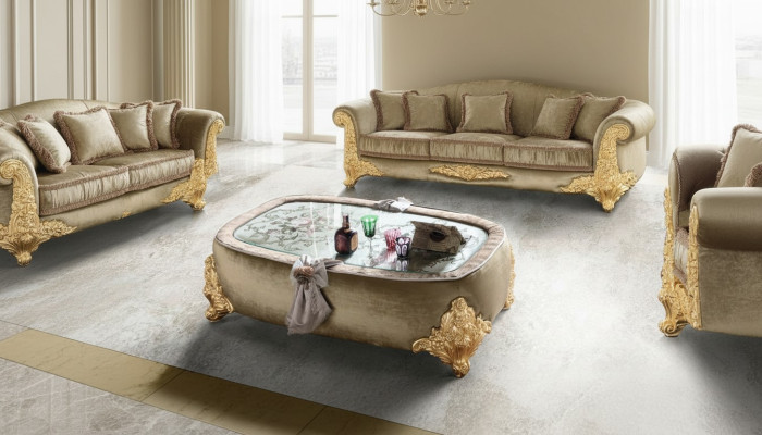 Salon Tables Baroque Bois Tables Basse Café Classique r Table Basse