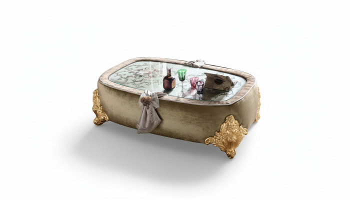 Salon Tables Baroque Bois Tables Basse Café Classique r Table Basse