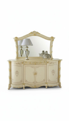 Console avec miroir Luxueuse console Commode classique Consoles Italie neuves