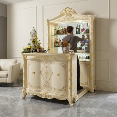 Table de bar comptoir de bar bar à domicile style antique baroque comptoir de bar comptoir de bar