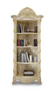 Classique Armoire Bibliothèque en bois nouvelle Étagère de livres Vitrine vitrine cabinet