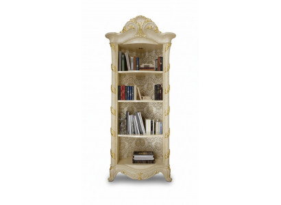 Classique Armoire Bibliothèque en bois nouvelle Étagère de livres Vitrine vitrine cabinet