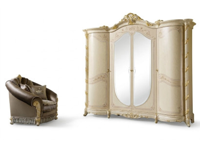 Meubles Baroques nouveaux classiques Armoire Armoires Armoire à coucher en bois