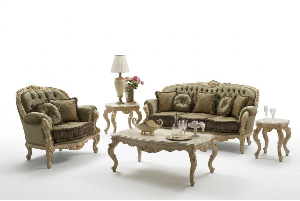 Ensemble de sièges 3+2 places Canapés rembourrés de design Tissu Relax Classic s neuf Marron