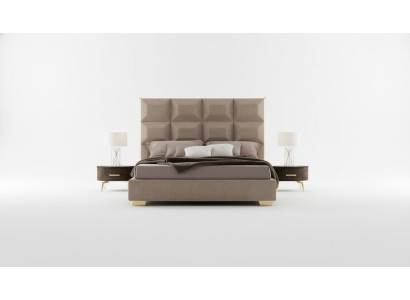 Lit Moderne Lits de Luxe Mobilier Chesterfield Hôtel Baroque Chambre Textile