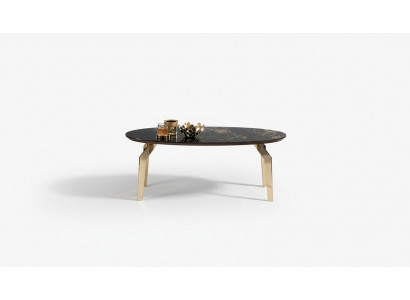 Table d'appoint Designer Table Table de salon Tables Table basse ovale Table basse