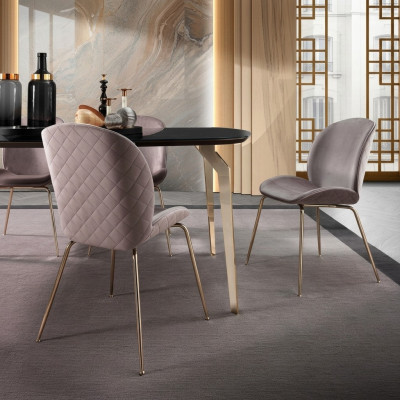 Salle à manger Chaises Bois Luxe Fauteuil Chaise Beige Fauteuil Mobilier de salon neuf