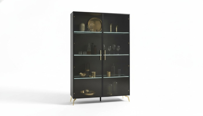 Vitrine Armoire Vitrines modernes Salon Salon Armoires Modernes nouveaux