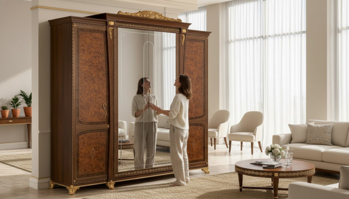 Armoire MobilPiu Luxe Armoires en bois massif Armoire Chambre nouvelle