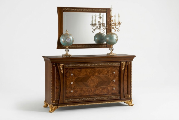 Armoires Armoires massives Commodes de salon Commodes Tiroirs Bois Buffet