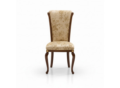 Chaise Bois Marron Mobilier Italien Revêtement Salon Chaises Inclinées Fauteuil de Luxe
